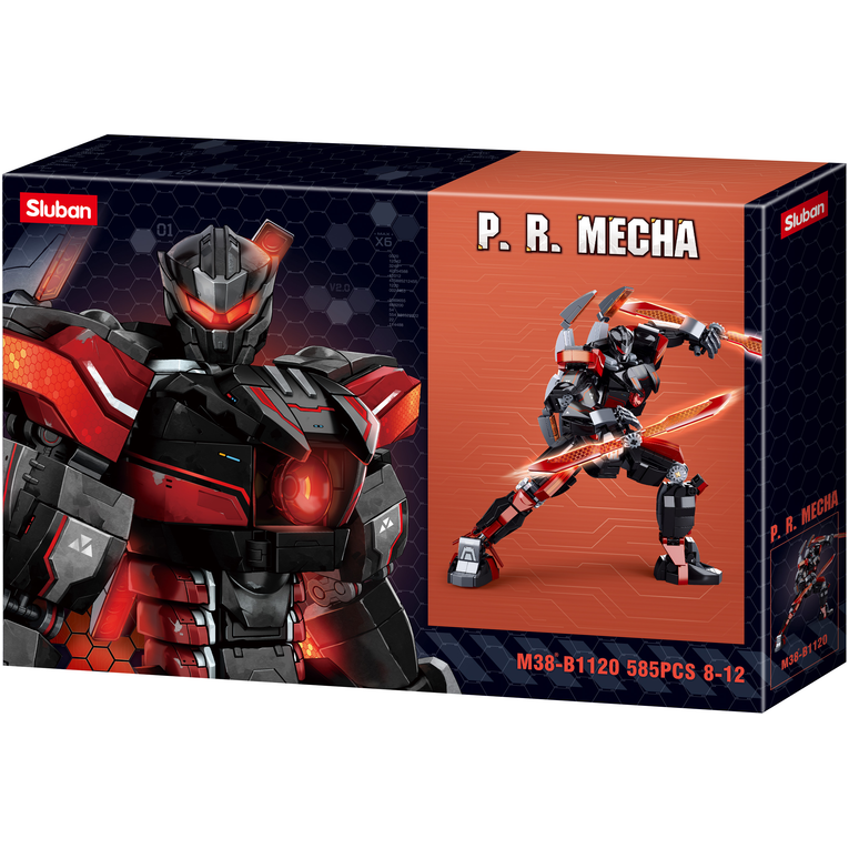 SLUBAN P.R. Mecha Double Swords 585pcs