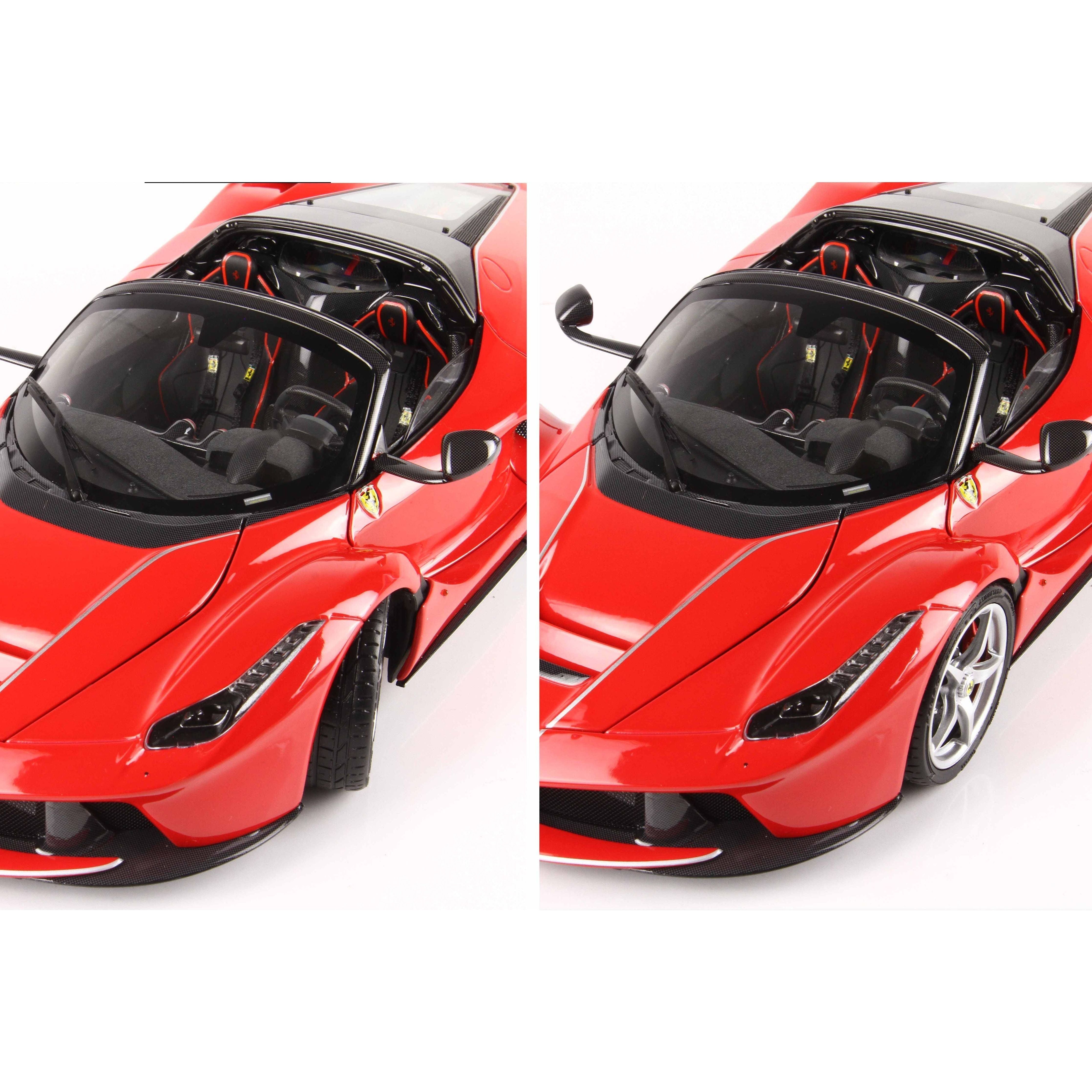 BBR (V) Ferrari LaFerrari Aperta Rosso Corsa 322 Die Cast (No Case)