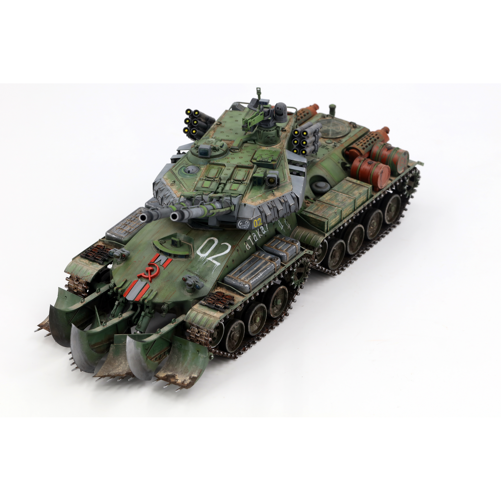 BORDER MODEL 1/35 Soviet Apocalypse Tank