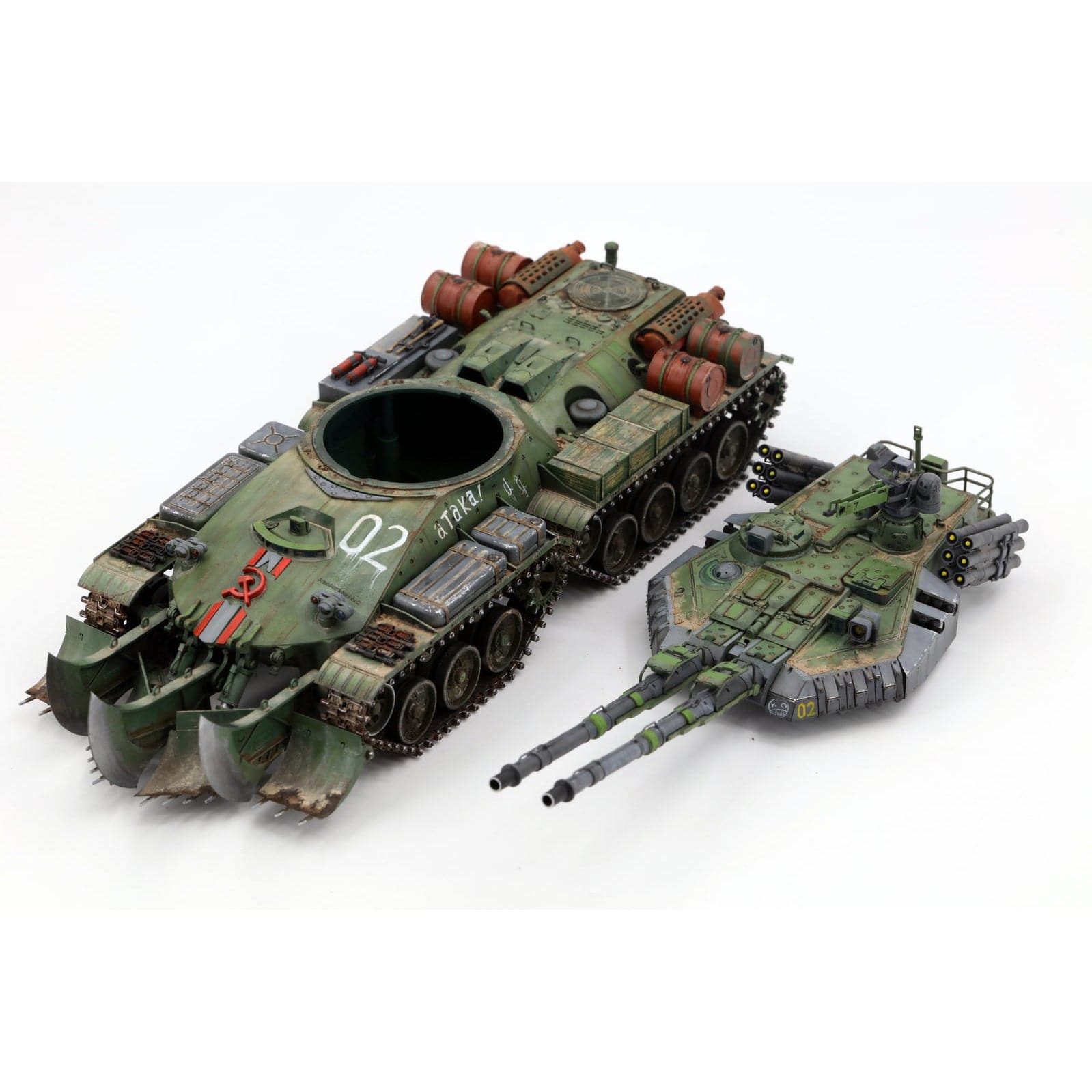 BORDER MODEL 1/35 Soviet Apocalypse Tank