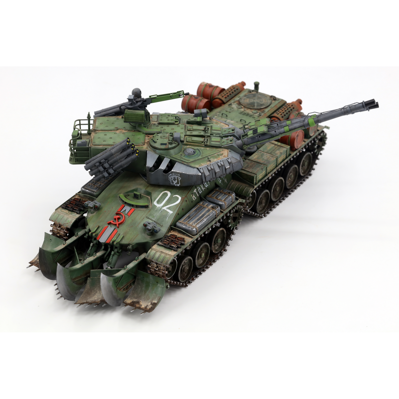 BORDER MODEL 1/35 Soviet Apocalypse Tank