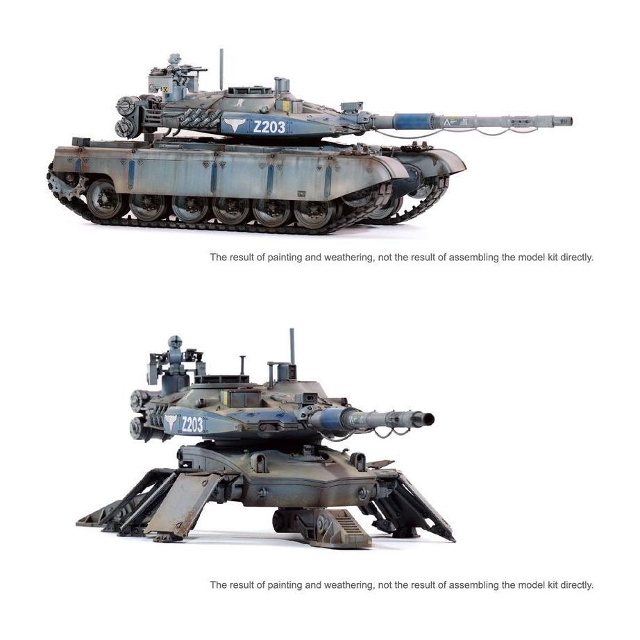 BORDER MODEL 1/35 Grizzly Battle Tank Plastic Model Kit
