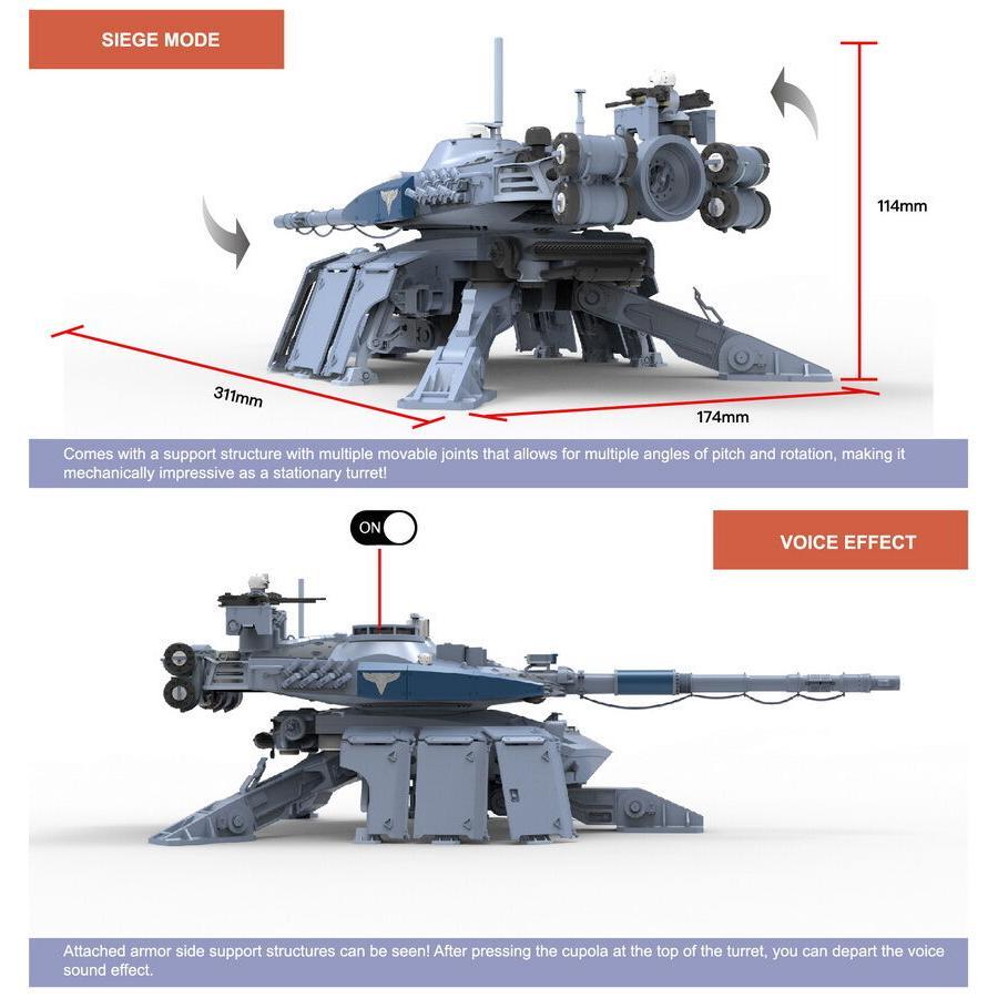 BORDER MODEL 1/35 Grizzly Battle Tank Plastic Model Kit