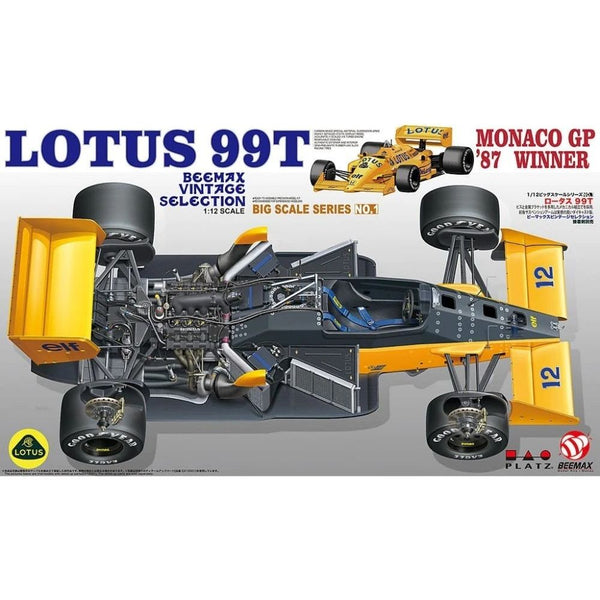 BEEMAX 1/12 Lotus 99T '87 Monaco Winner