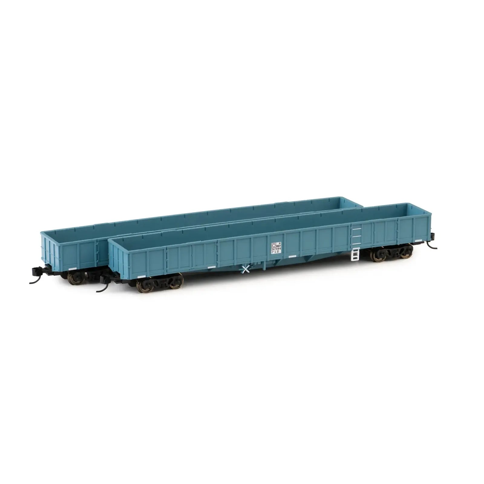 BUCKAMBOOL N ROCY119-M/ROCY199-H National Rail Grey Open Wagon 2 Pack