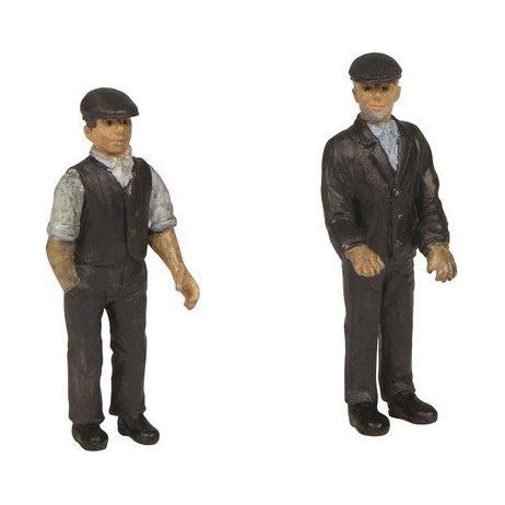 SCENECRAFT Narrow Gauge (NG7) Footplate Crew (x2 Figures)