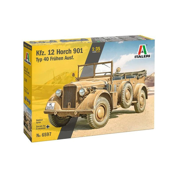 ITALERI 1/35 Kfz. 12 Horch 901 Typ 40 Fruhen Ausf.