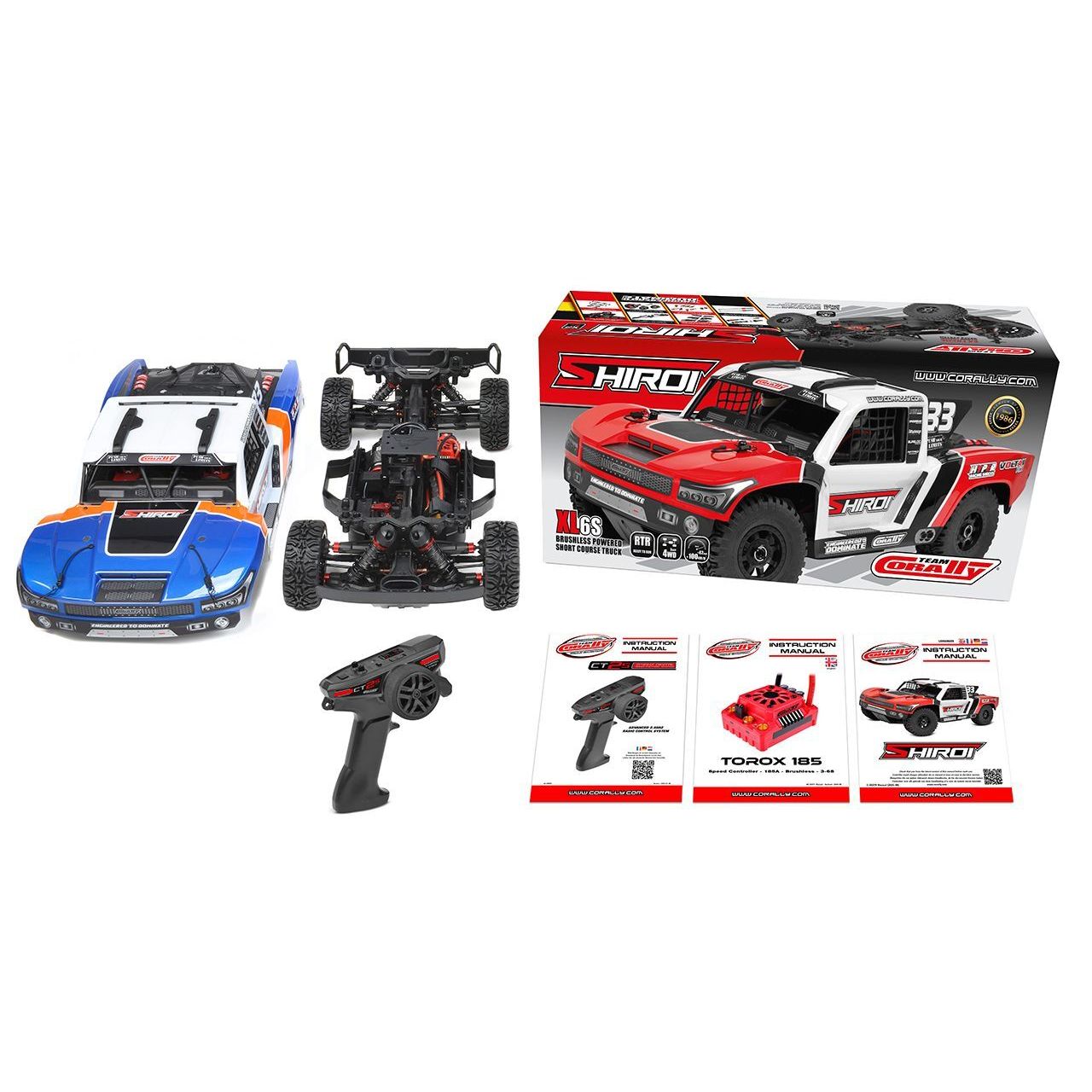 Team Corally - SHIROI XP 6S - RTR - Blue - Brushless