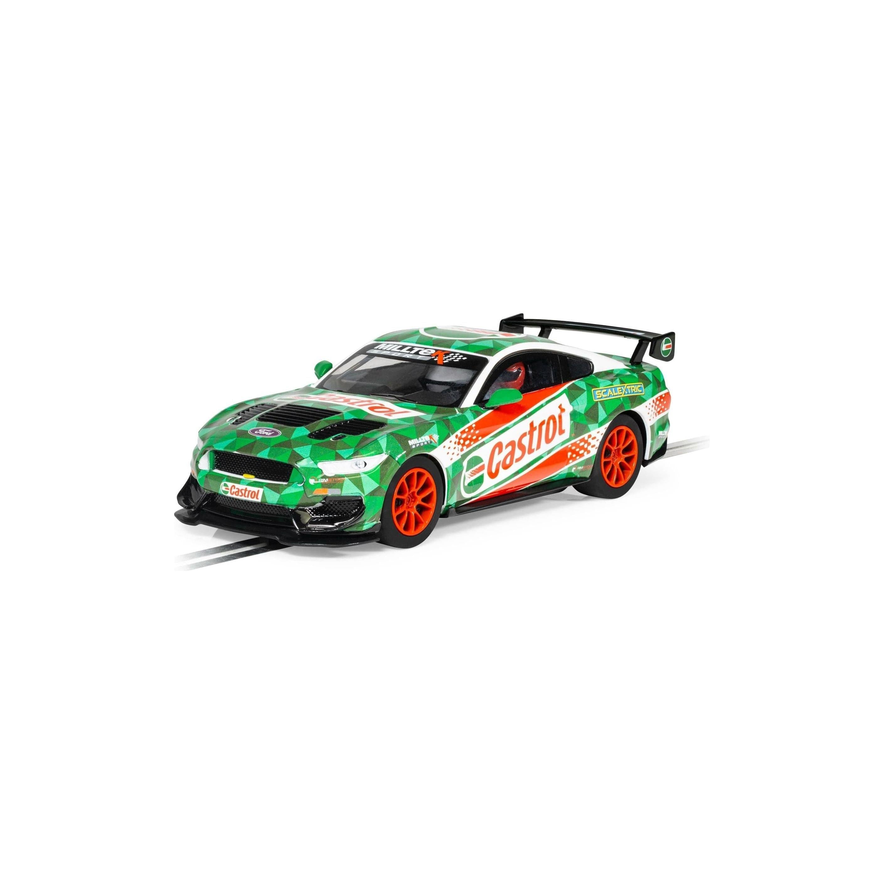 SCALEXTRIC Ford Mustang GT4 - Castrol Drift Car