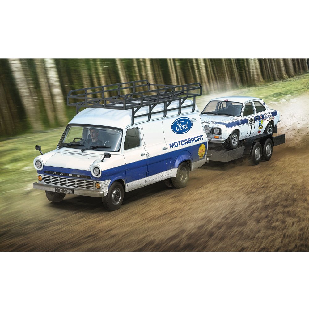 SCALEXTRIC 1/32 Ford Motorsport Transit and Escort Mk 1 - Twin Car Pack