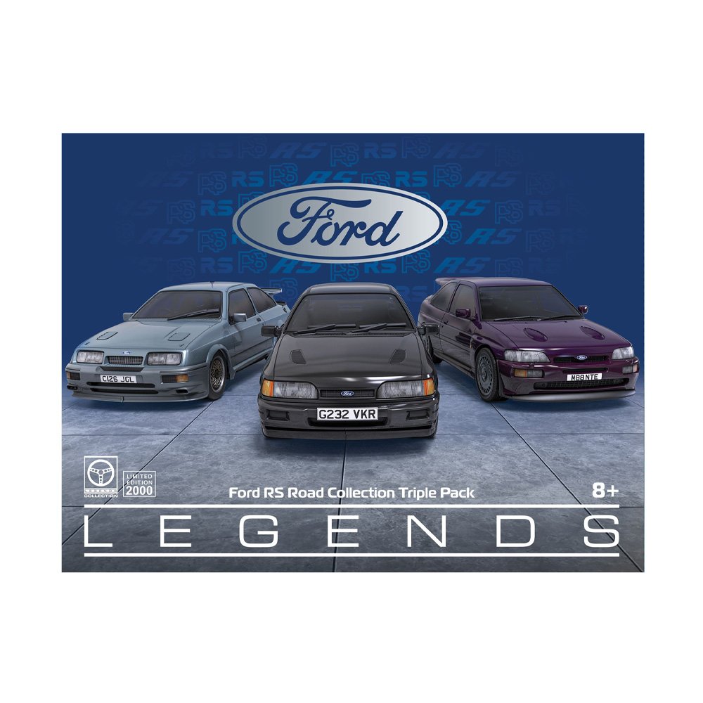 SCALEXTRIC 1/32 Ford RS Road Collection - Triple Car Pack