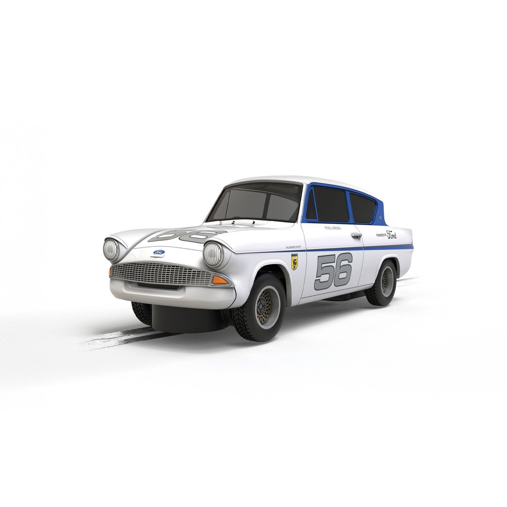SCALEXTRIC 1/32 Ford Anglia - Silver 56