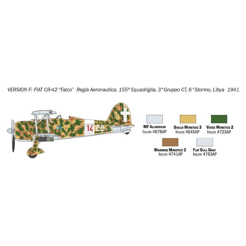 ITALERI 1/72 Fiat CR.42 Falco Battle of Britain 80th Anniversary