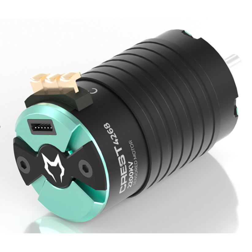 CAYOTE 1/8 CREST 4268 1700KV Brushless Motor