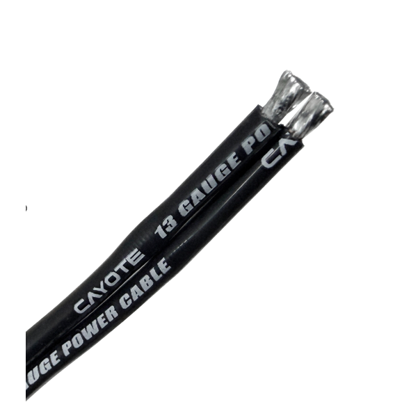 CAYOTE 13AWG Thin-Wall Silicone Wire(1 Meter), Black, 3.5mm OD Only
For CREST RS60/RS80/RS120/Crest X Evo