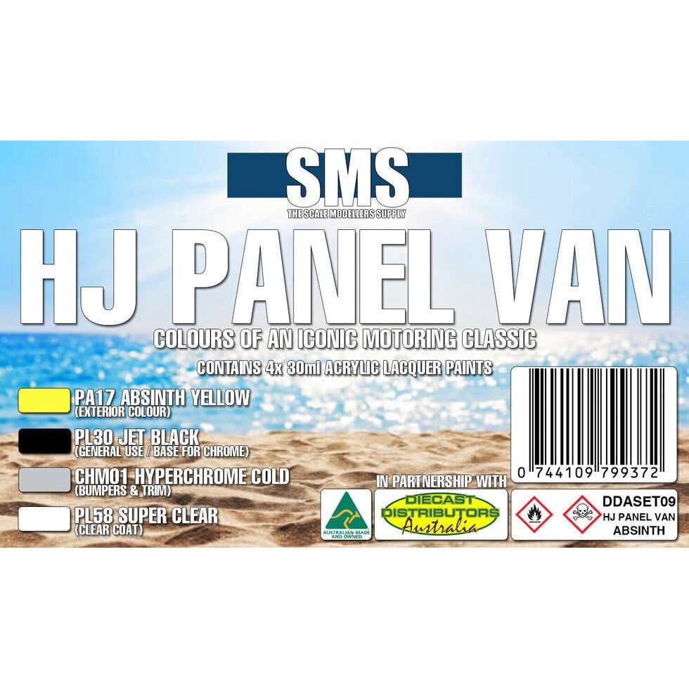 SMS HJ PANEL VAN COLOUR SET - ABSINTH YELLOW Set