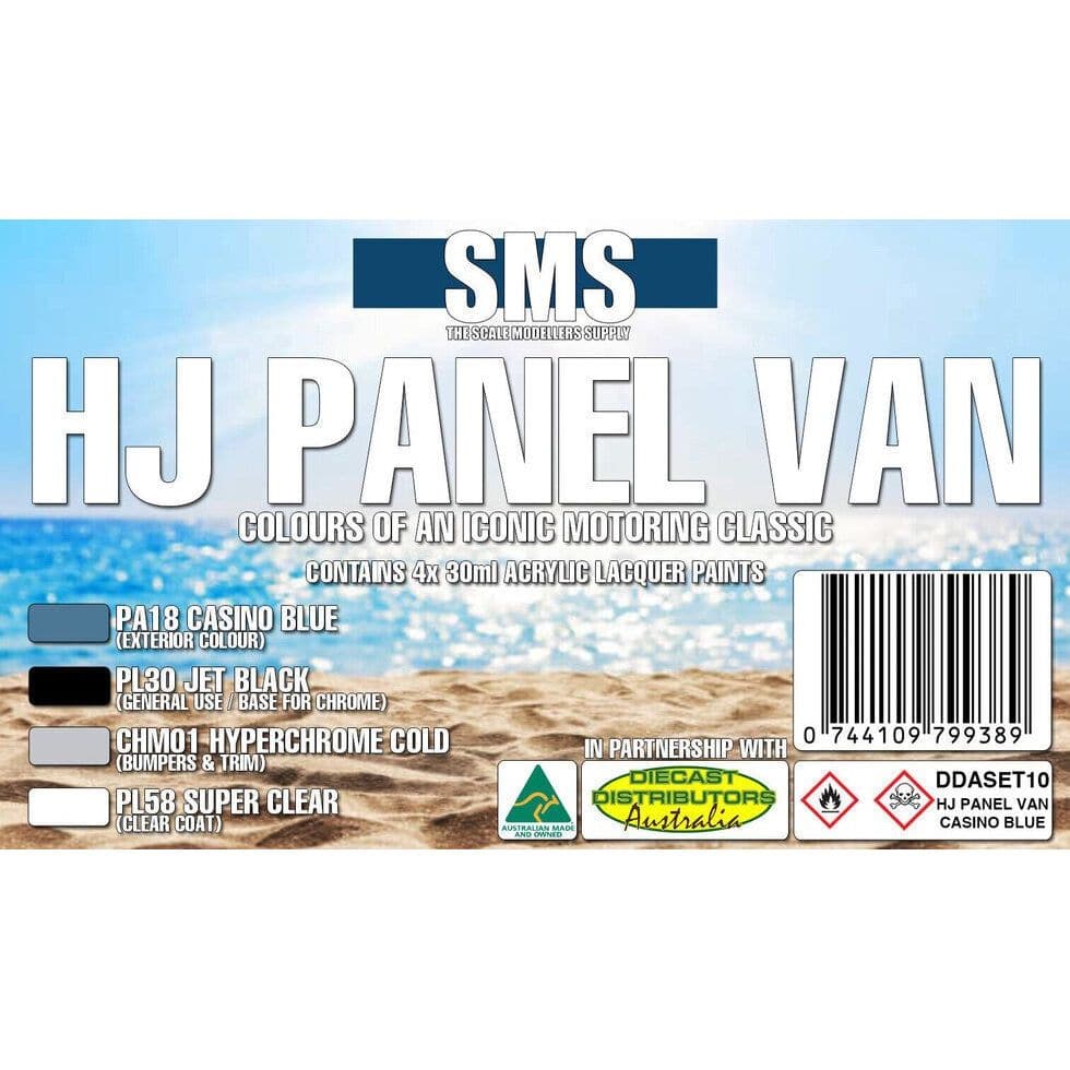 SMS HJ PANEL VAN COLOUR SET - JAMAICA LIME set