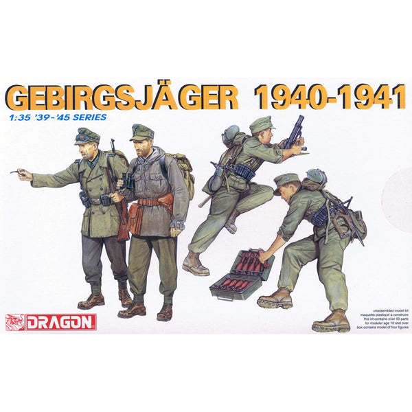 DRAGON 1/35 German Gebirsjager 1940-1941