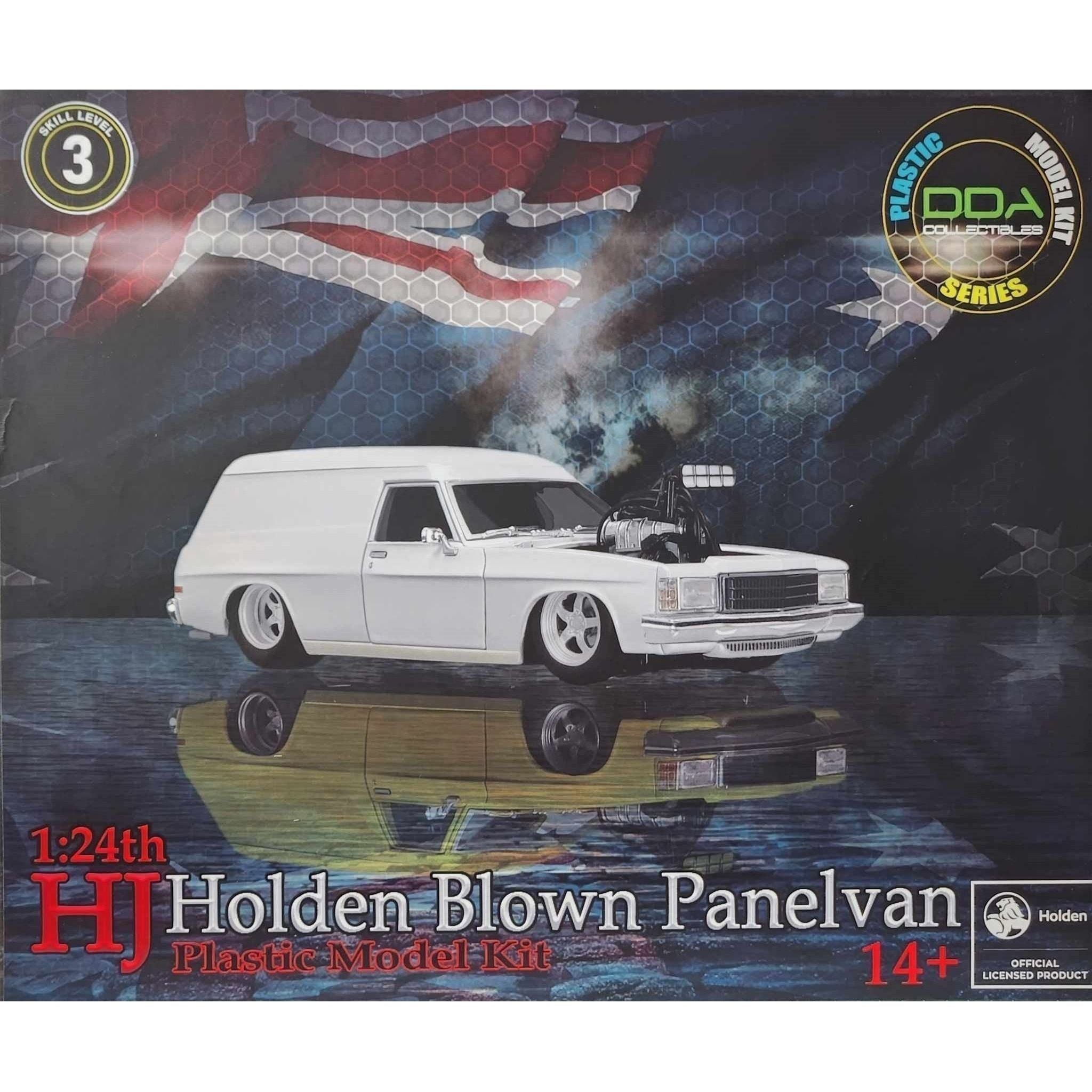 DDA COLLECTIBLES 1/24 Super Charged Slammed 1975 HJ Holden Panel Van