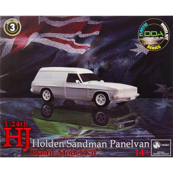 DDA COLLECTIBLES 1/24 1975 HJ Holden Sandman Panelvan - Sealed Body Opening Bonnet with Engine