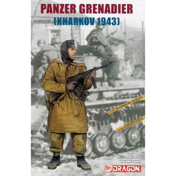 Dragon 1/16 Panzer Grenadier (Kharkov 1943) Plastic Model Kit