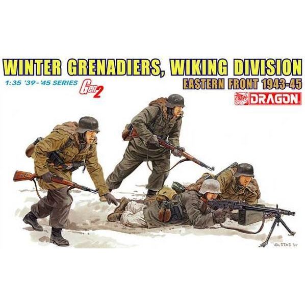 Dragon 1/35 Winter Grenadiers Wiking Division (Eastern Front 1943-45) Plastic Model Kit