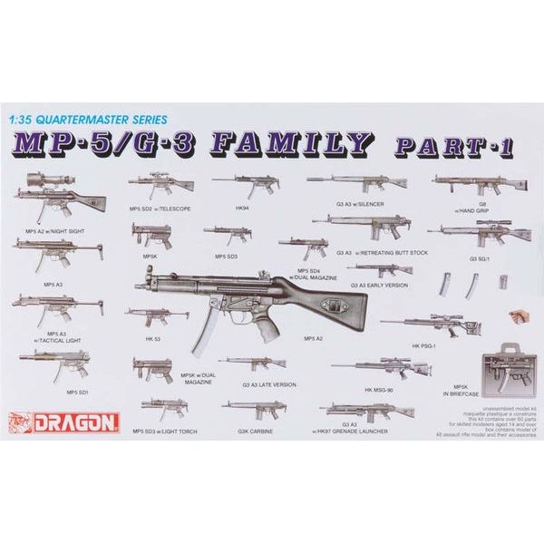 DRAGON 1/35 MP-5/G-3 Family