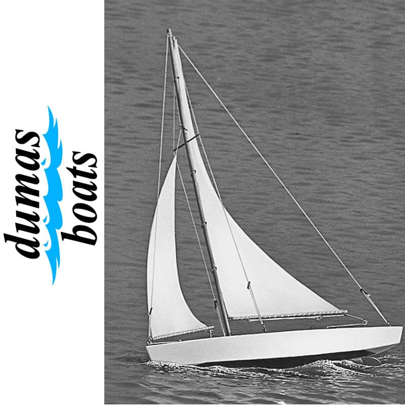 DUMAS 1102 Ace Sloop 17" Sailboat Kit