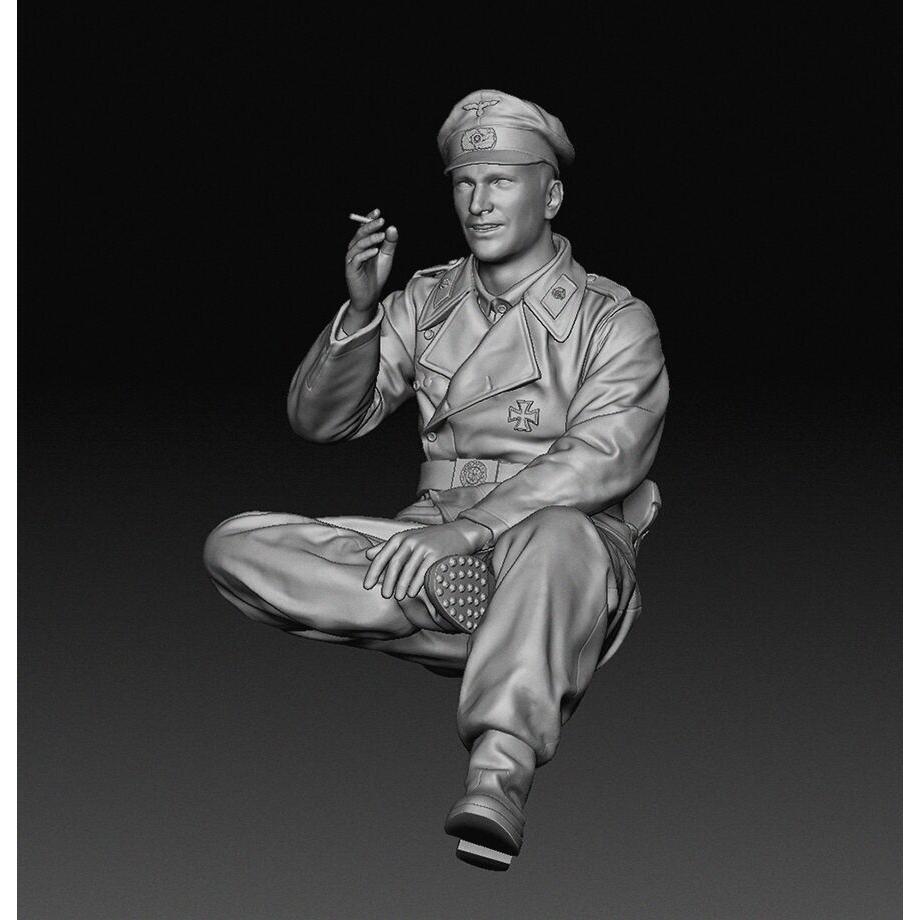 Das Werk 1/16 German Tank Commander Plastic Model Kit