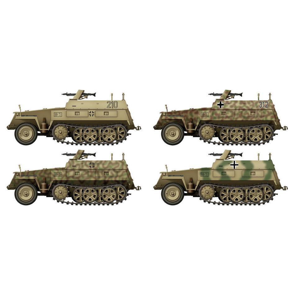 Das Werk 1/35 Sd.Kfz.250/1 Ausf.B Neu Plastic Model Kit [35029]