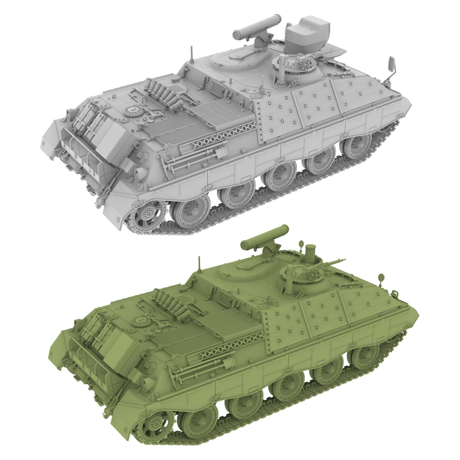 Das Werk 1/35 Raketenjagdpanzer Jaguar 1 Plastic Model Kit