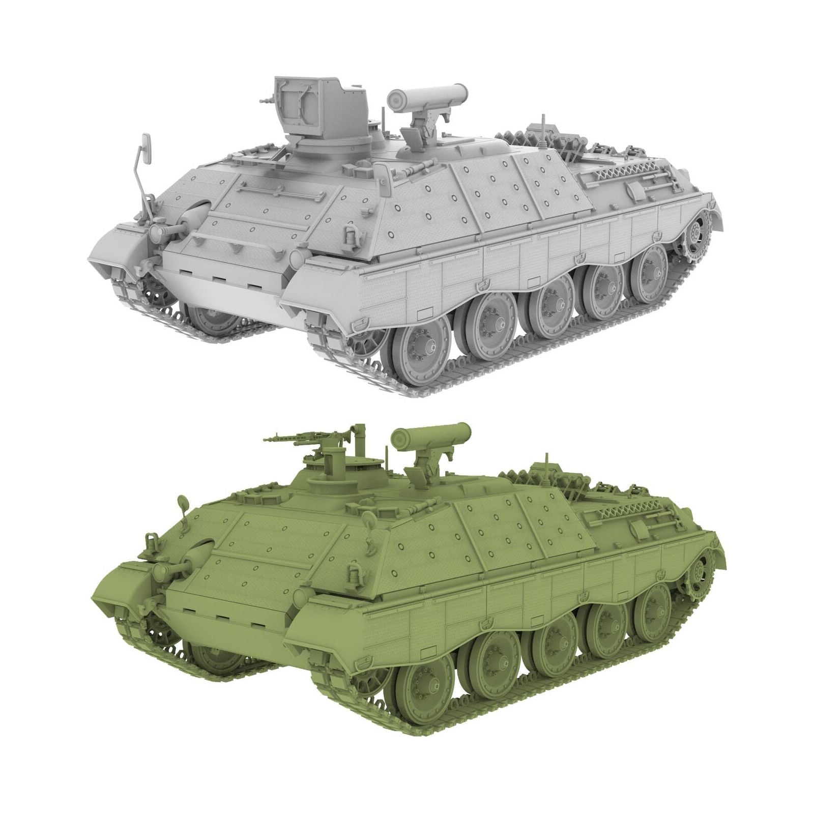Das Werk 1/35 Raketenjagdpanzer Jaguar 1 Plastic Model Kit