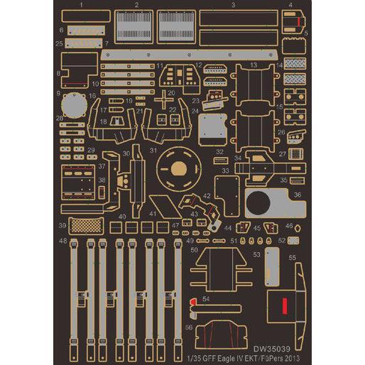Das Werk 1/35 GFF Eagle IV EKT / FüPers 2013 Plastic Model Kit