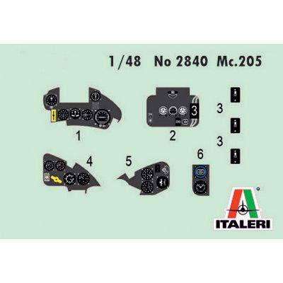 ITALERI 1/48 Macchi MC.202 Folgore