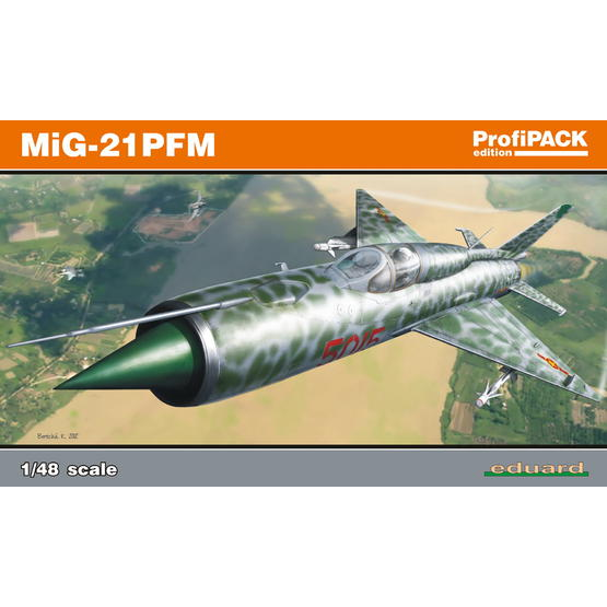 EDUARD 1/48 MiG-21PFM Plastic Model Kit
