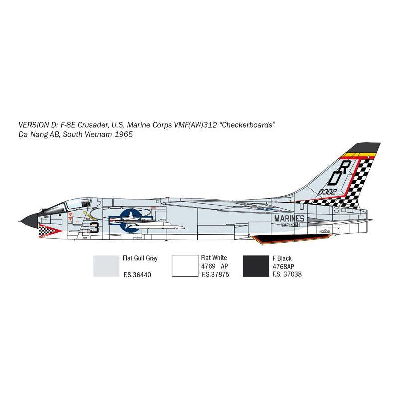 ITALERI 1/72 F-8E Crusader Super Decal Sheet