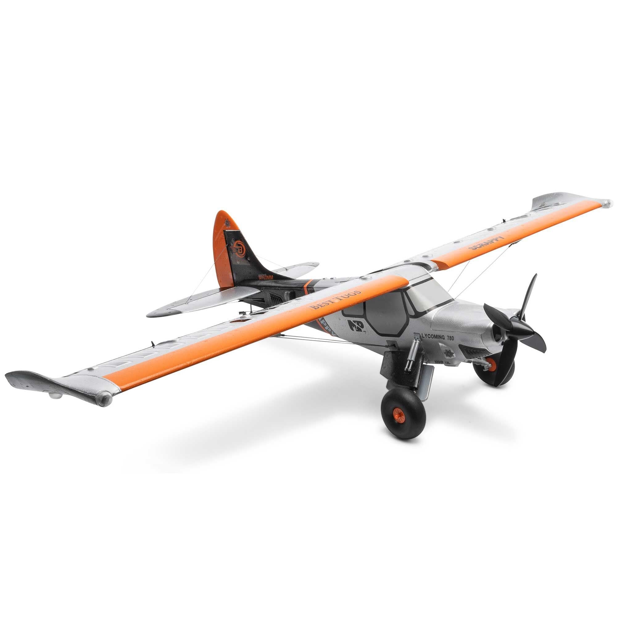 E-flite Micro Scrappy STOL 800mm RC Plane, BNF Basic, EFL02150D
