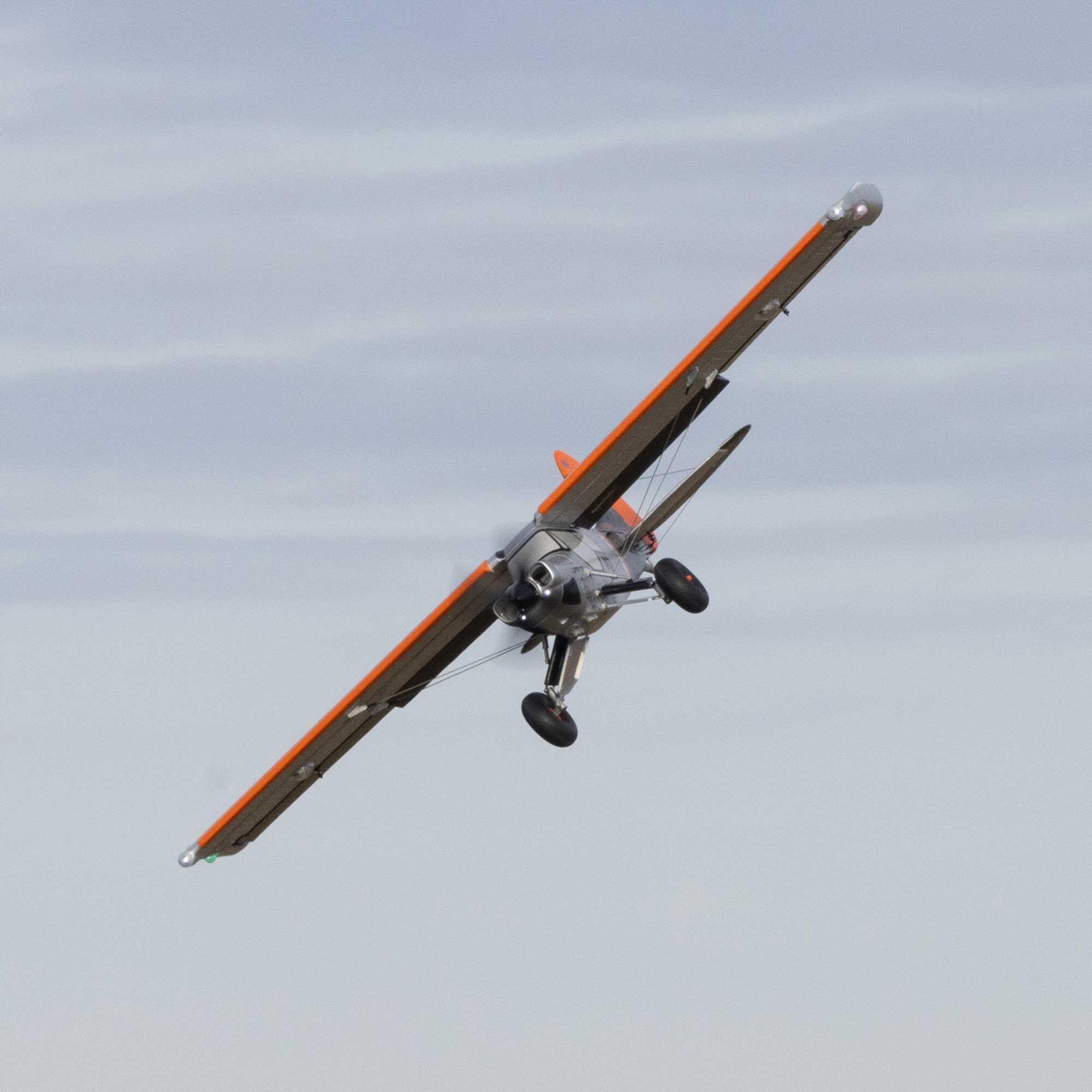 E-flite Micro Scrappy STOL 800mm RC Plane, BNF Basic, EFL02150D