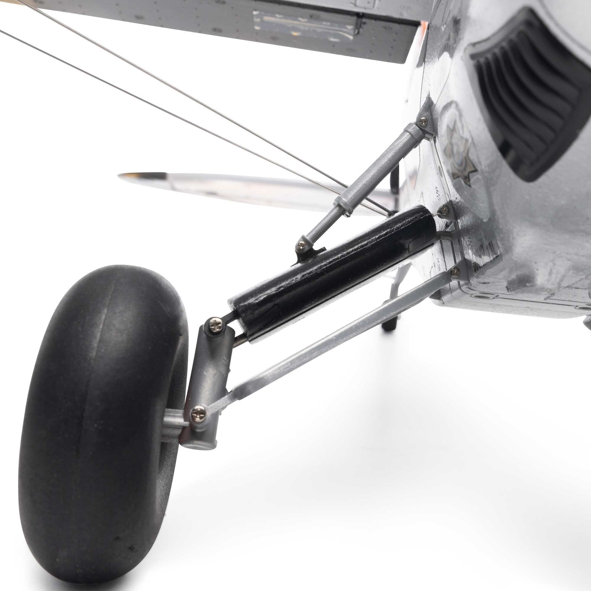 E-flite Micro Scrappy STOL 800mm RC Plane, BNF Basic, EFL02150D