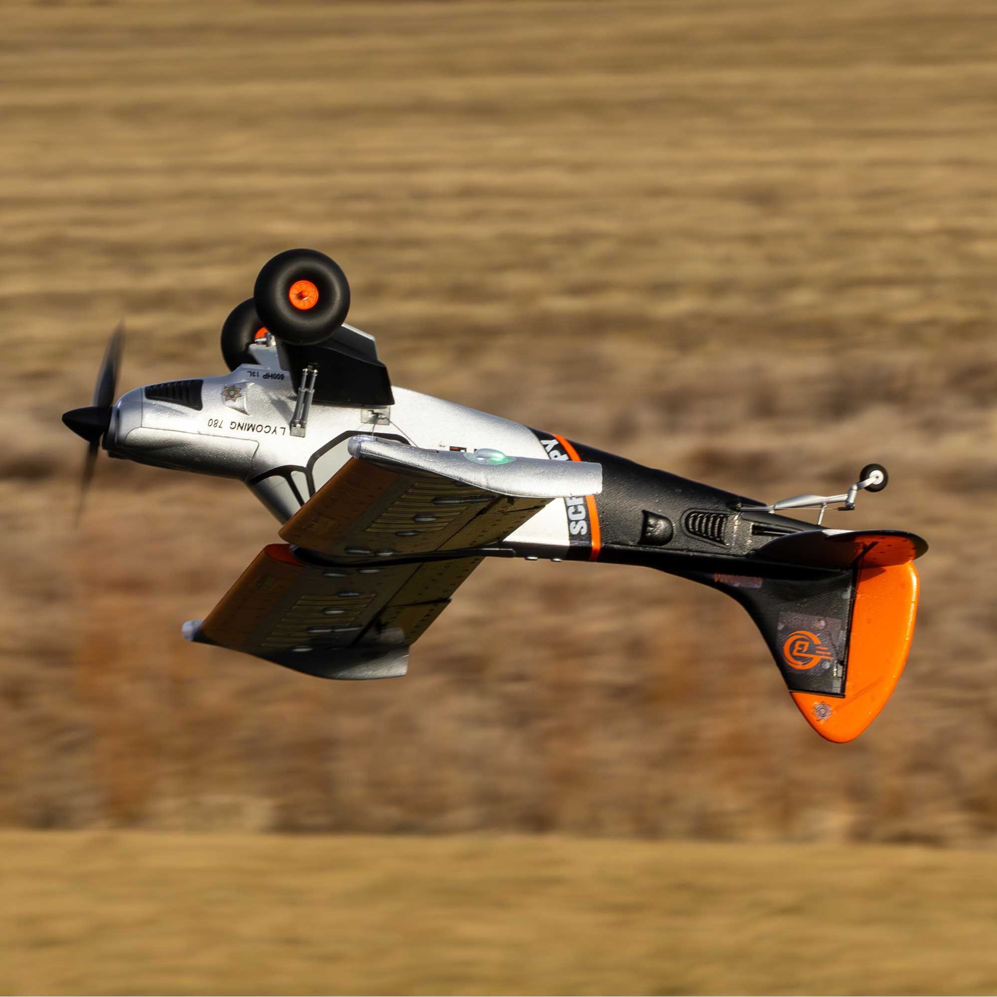 E-flite Micro Scrappy STOL 800mm RC Plane, BNF Basic, EFL02150D
