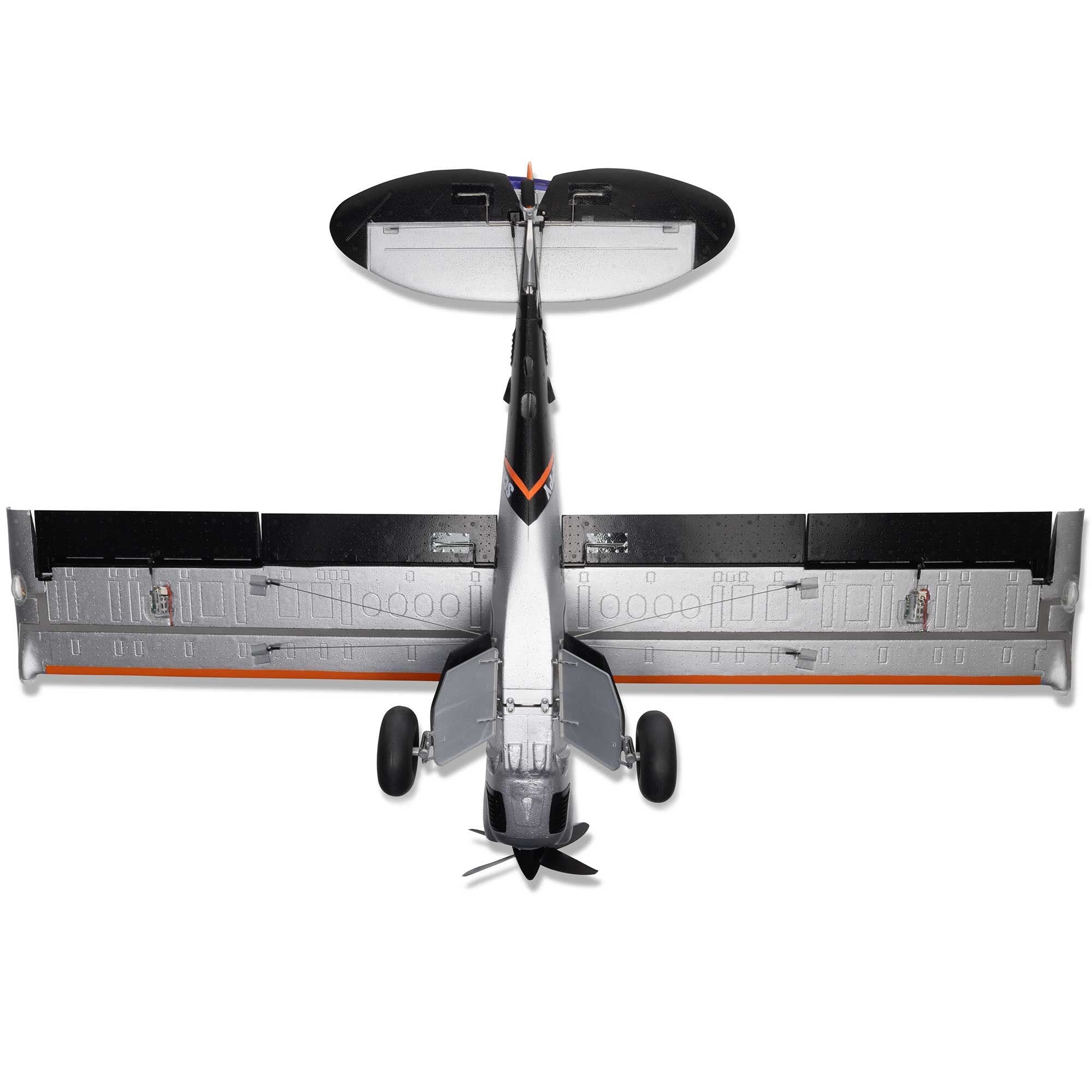 E-flite Micro Scrappy STOL 800mm RC Plane, BNF Basic, EFL02150D