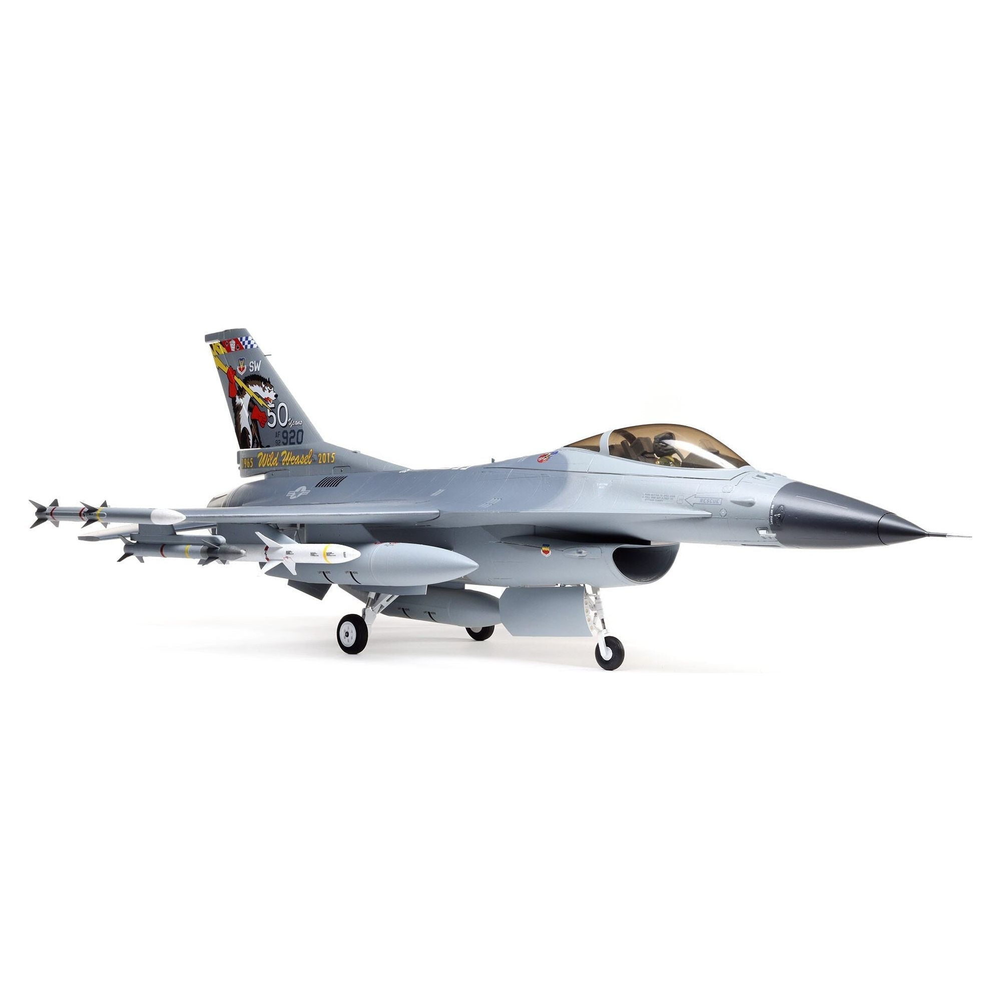 E-Flite F-16 Falcon 80mm EDF with Smart Technology BNF Basic EFL87850