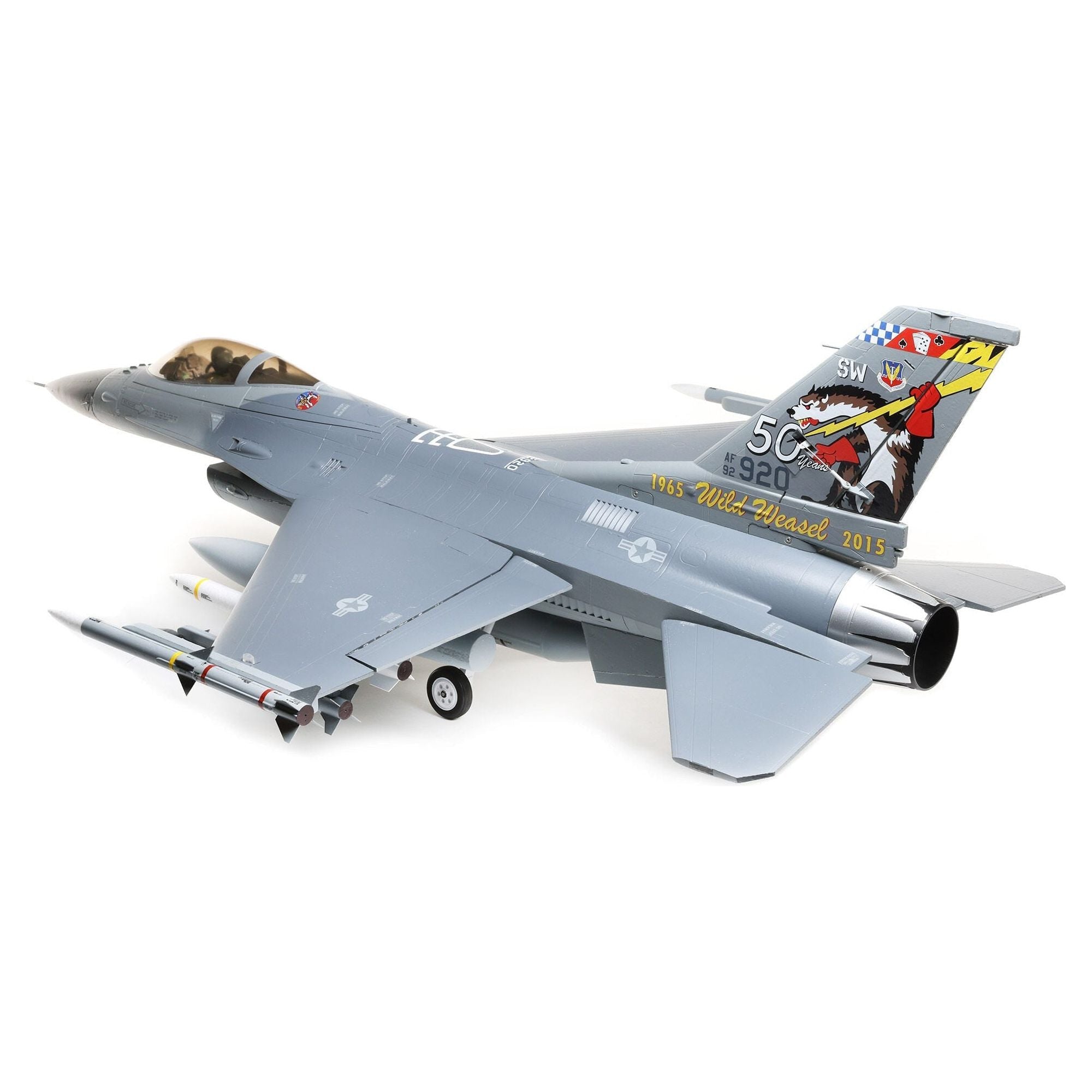 E-Flite F-16 Falcon 80mm EDF with Smart Technology BNF Basic EFL87850