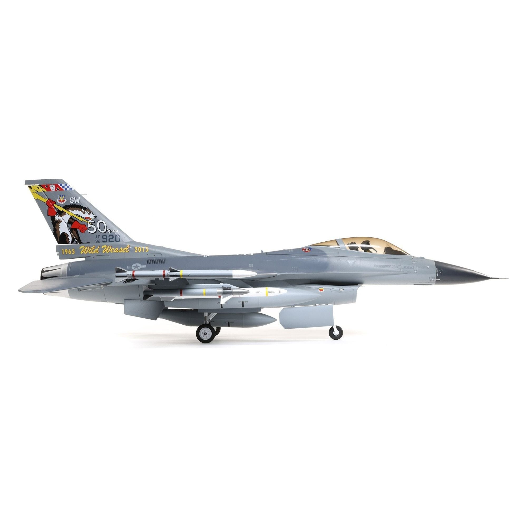 E-Flite F-16 Falcon 80mm EDF with Smart Technology BNF Basic EFL87850