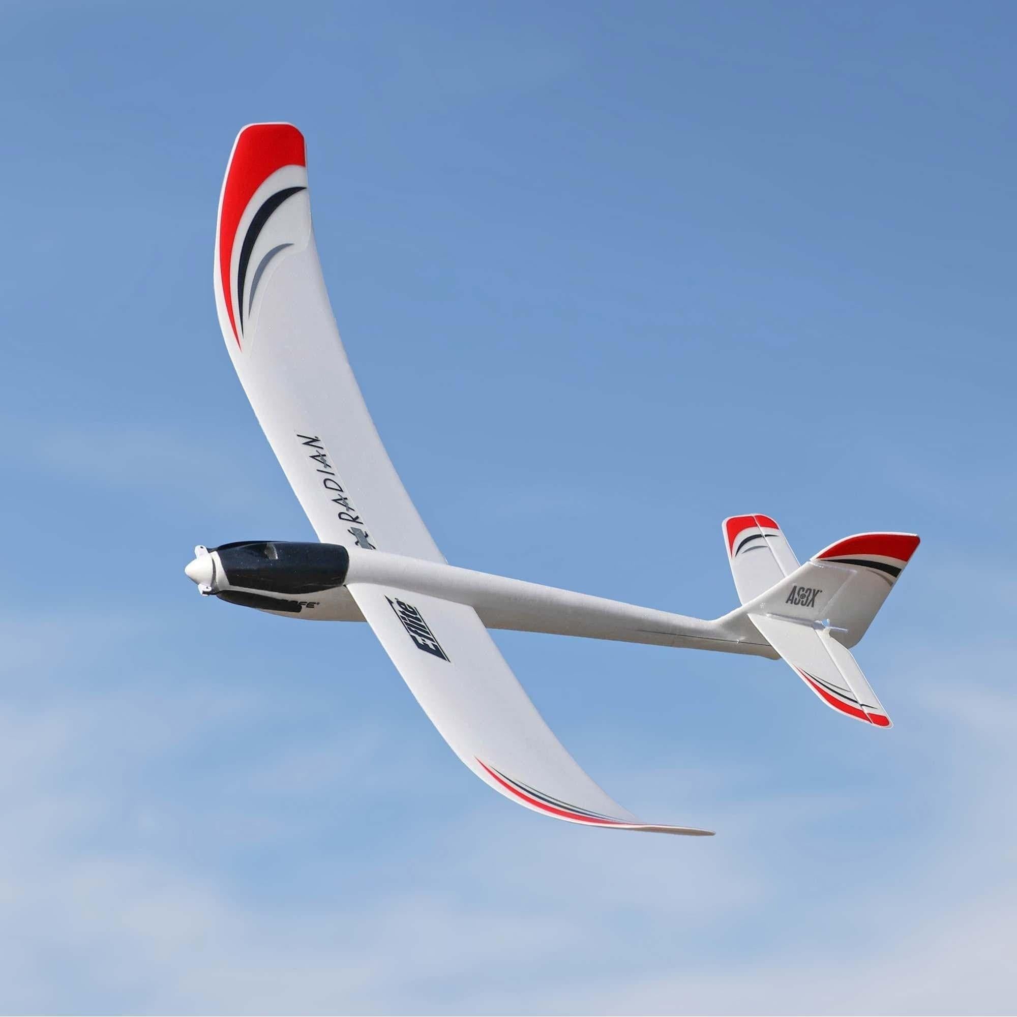 E-FLITE UMX Radian RC Glider BNF Basic EFLU2950