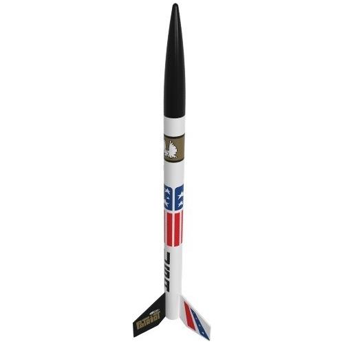 Estes Citation Patriot Intermediate Model Rocket Kit (18mm Standard Engine)