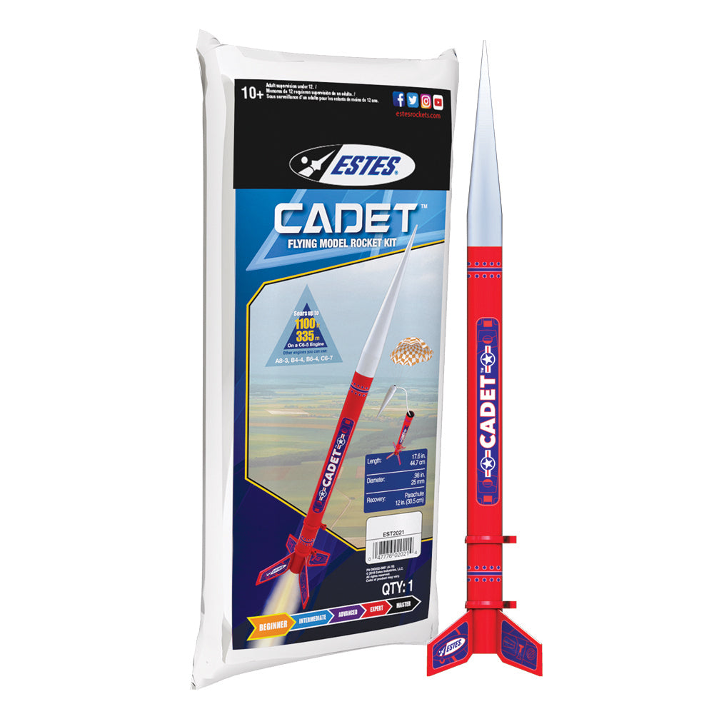ESTES Cadet Beginner Model Rocket (18mm Standard Engine)