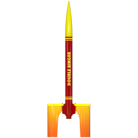 Estes Double Ringer Intermediate Model Rocket Kit (18mm Standard Engine)