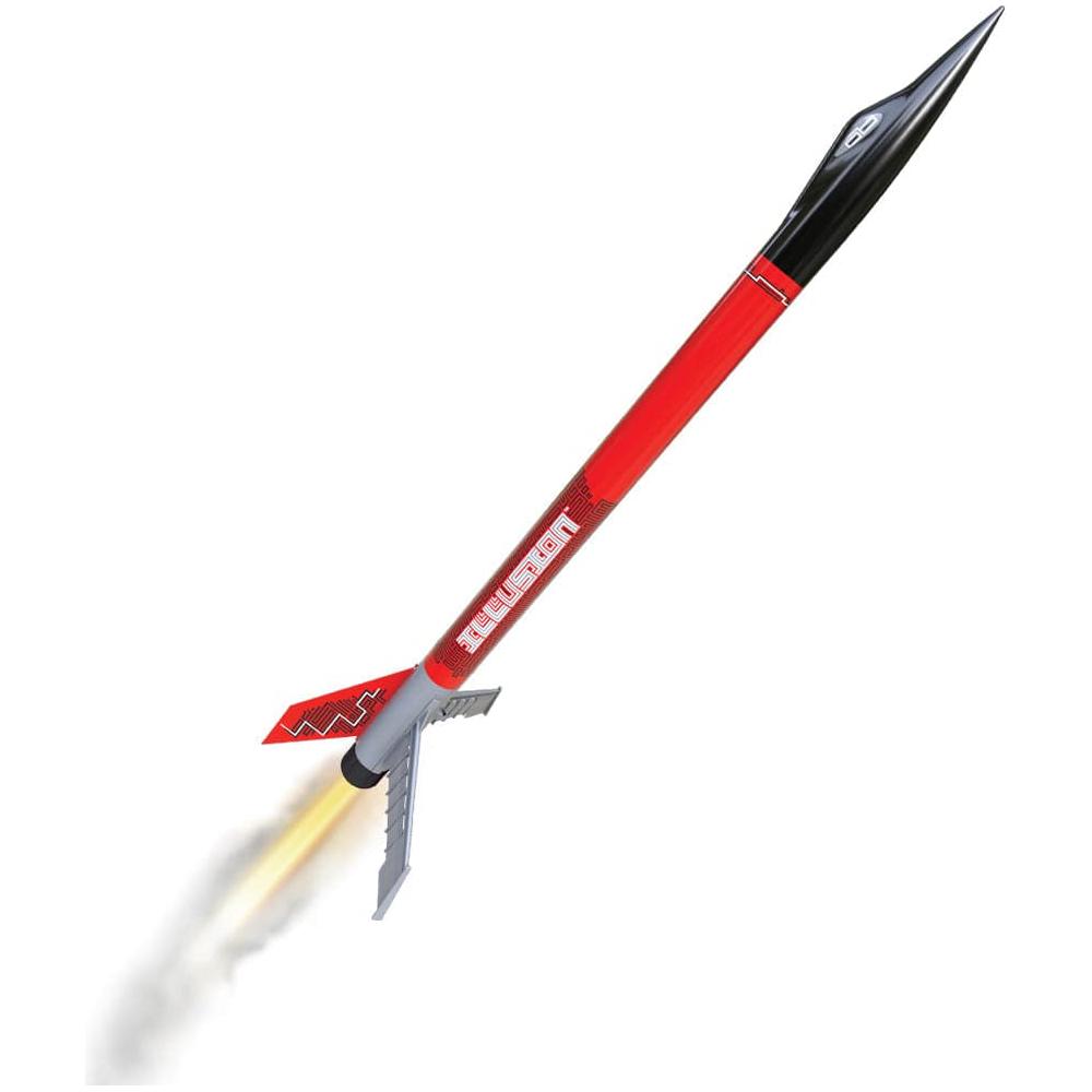 ESTES Illusion Beginner Model Rocket Kit (18mm Standard Engine)
