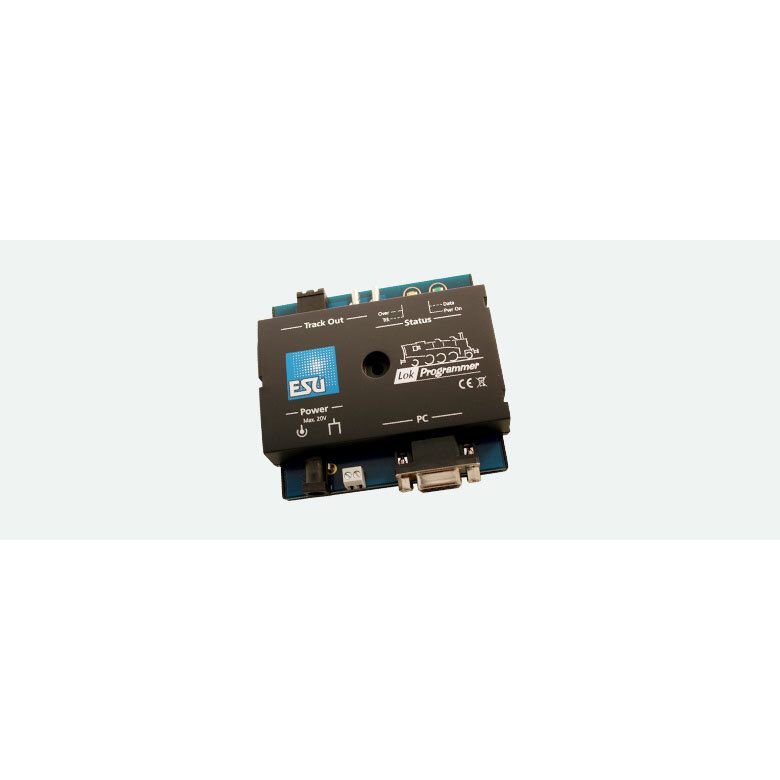ESU LokProgrammer set: LokProgrammer, power supply 110V AC, instruction manual, USB adapter